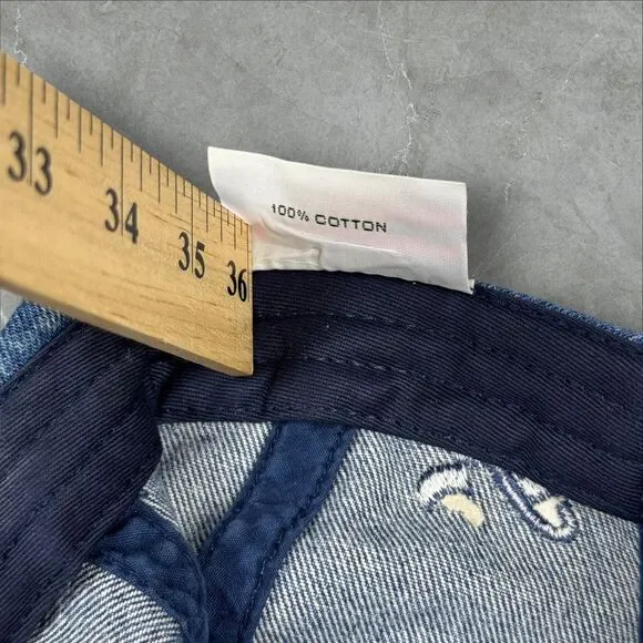 Vintage Jeff Gordon Suede & Denim Adjustable Nascar Racing #24 Hat - Picture 8 of 8